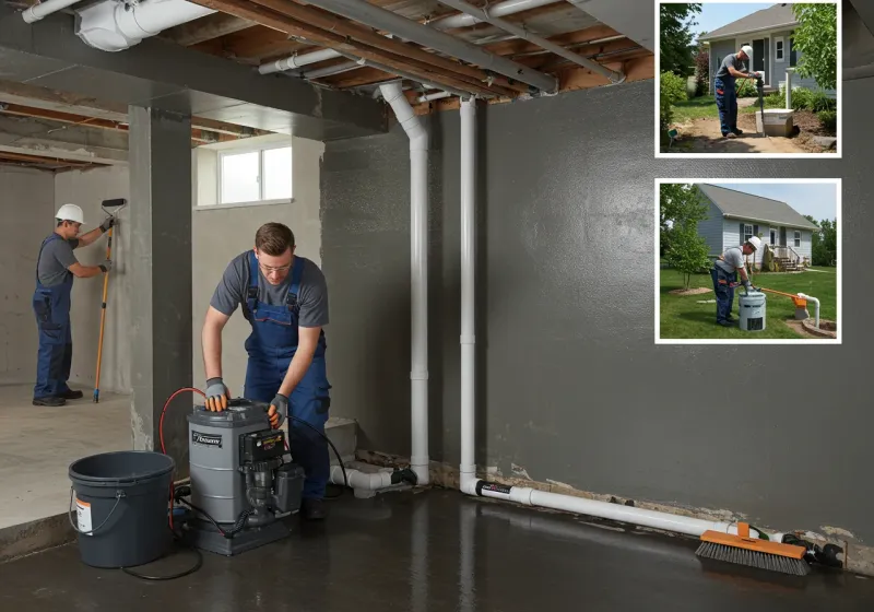 Basement Waterproofing and Flood Prevention process in West Greenwich, RI